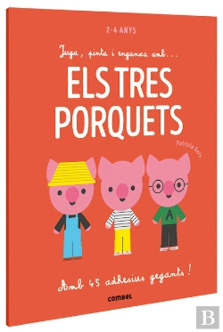 Bertrand.pt - Juga, Pinta I Enganxa Amb... Els Tres Porquets