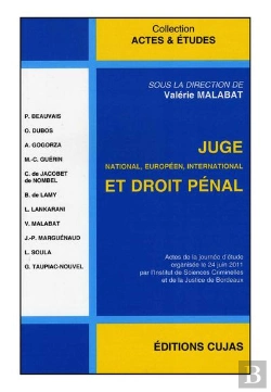 Bertrand.pt - Juge National, Europeen, International Et Droit Penal