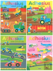 Juguem I Construim Amb Adhesius De Vinil (4 Titlos)