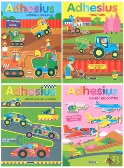 Bertrand.pt - Juguem I Construim Amb Adhesius De Vinil (4 Titlos)