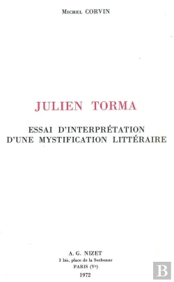 Bertrand.pt - Julien Torma : Essai D'Interprétation D'Une Mystification Littéraire