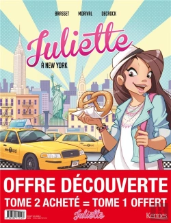 Bertrand.pt - Juliette En Bd - Juliette Bd - Pack T02 Achete = T01 Offert 2022 - New York - Paris