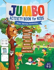 Jumbo Activity Book For Kids