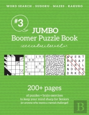 Jumbo Boomer Puzzle Book #3