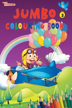 Bertrand.pt - Jumbo Colouring Book 3 For 4 To 8 Years Old Kids Best Gift To Children For Drawing, Coloring And Painting