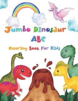 Bertrand.pt - Jumbo Dinosaur Abc Coloring Book For Kids