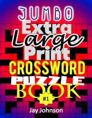 Jumbo Extra Large Print Crosswords Puzzle Book