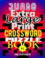 Jumbo Extra Large Print Crosswords Puzzle Book
