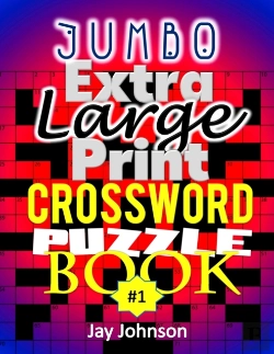 Bertrand.pt - Jumbo Extra Large Print Crosswords Puzzle Book