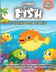 Jumbo Fish Coloring Book For Kids
