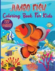Jumbo Fish Coloring Book For Kids
