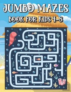 Bertrand.pt - Jumbo Mazes Book For Kids 4-8