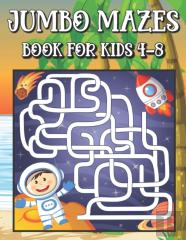 Jumbo Mazes Book For Kids 4-8