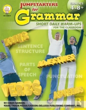 Jumpstarters For Grammar, Grades 4 - 8