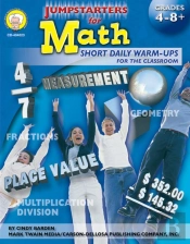 Jumpstarters For Math, Grades 4 - 8