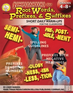 Bertrand.pt - Jumpstarters For Root Words, Prefixes, And Suffixes, Grades 4 - 8