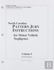 June 2020 Supplement To North Carolina Pattern Jury Instructions For Motor Vehicle Negligence Cases
