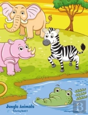 Jungle Animals Coloring Book 2