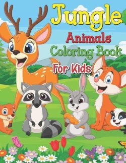 Bertrand.pt - Jungle Animals Coloring Book For Kids