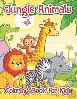 Bertrand.pt - Jungle Animals Coloring Book For Kids