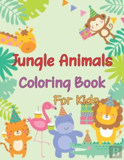 Bertrand.pt - Jungle Animals Coloring Book For Kids