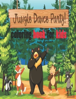 Bertrand.pt - Jungle Dance Party Coloring Book For Kids