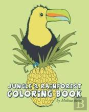 Jungle & Rainforest Coloring Book