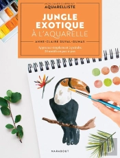 Jungle Exotique À L'Aquarelle