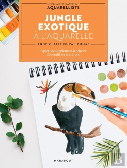 Bertrand.pt - Jungle Exotique À L'Aquarelle
