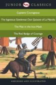 Junior Classicbook 2 (Captains Courageous, The Ingenious Gentleman Don Quixote Of La Mancha, The Man In The Iron Mask, The Red Badge Of Courage) (Junior Classics)