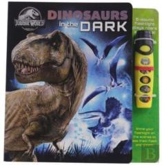 Jurassic World Dinosaurs In The Dark Glow Flashlight