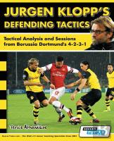 Jurgen Klopp’s Defending Tactics
