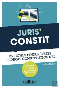 Bertrand.pt - Juris'Constit ; 25 Fiches Pour Réviser Le Droit Constitutionnel