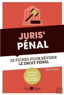 Bertrand.pt - Juris'Pénal ; 25 Fiches Pour Réviser Le Droit Pénal