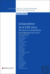 Jurisprudence De La Cjue 2023 : Décisions Et Commentaires