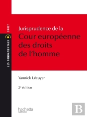 Jurisprudence De La Cour Européenne Des Droits De L'Homme