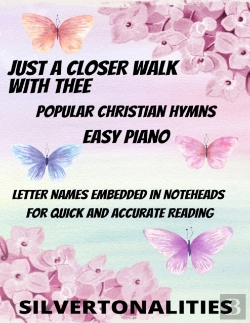 Bertrand.pt - Just A Closer Walk With Thee Piano Hymns Collection For Easy Piano