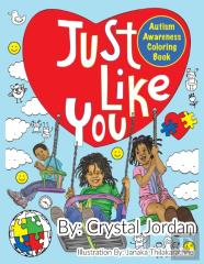 Just Like You Autism Awareness Coloring Book