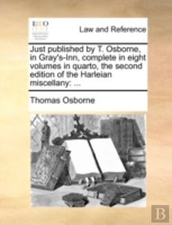 Bertrand.pt - Just Published By T. Osborne, In Gray'S-