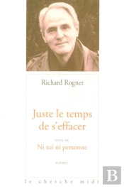 Juste Le Temps De S'Effacer ; Ni Toi Ni Personne