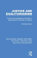 Justice And Egalitarianism