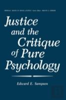 Justice And The Critique Of Pure Psychology