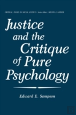Bertrand.pt - Justice And The Critique Of Pure Psychology