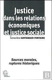 Justice Dans Les Relations Économiques Et Justice Sociale