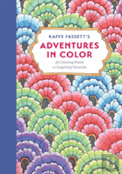 Kaffe Fassettã¯Â¿Â½S Adventures In Color (Adult Coloring Book): 36 Coloring Plates, 10 Inspiring Tutorials