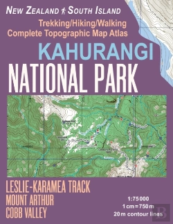 Bertrand.pt - Kahurangi National Park Trekking/Hiking/Walking Complete Topographic Map Atlas Leslie-Karamea Track Mount Arthur New Zealand South Island 1