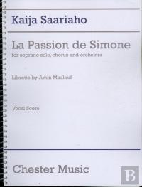 Kaija Saariaho: La Passion De Simone (Vocal Score)