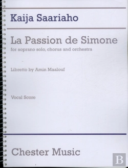 Bertrand.pt - Kaija Saariaho: La Passion De Simone (Vocal Score)