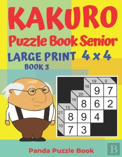 Bertrand.pt - Kakuro Puzzle Book Senior  - Large Print 4 X 4 - Book 3