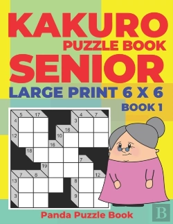 Bertrand.pt - Kakuro Puzzle Book Senior  - Large Print 6 X 6 - Book 1